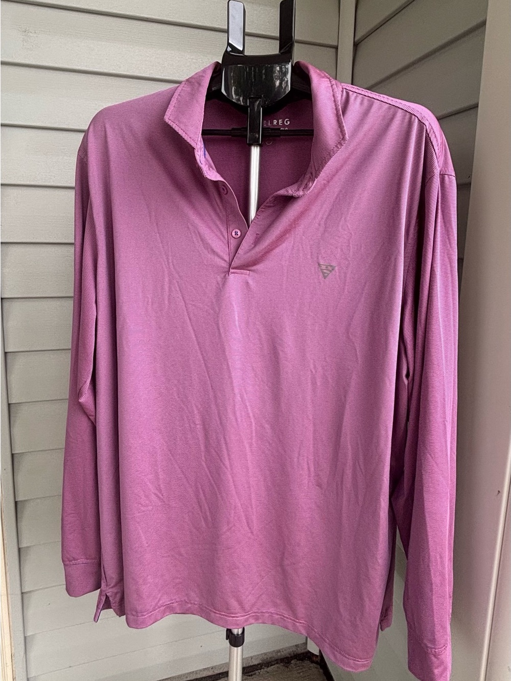 MAELREG Mens 2XL Performance‎ Polo Long Sleeve